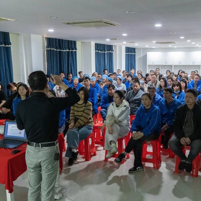关爱员工健康 | 兆联纺织举办健康与急救讲座